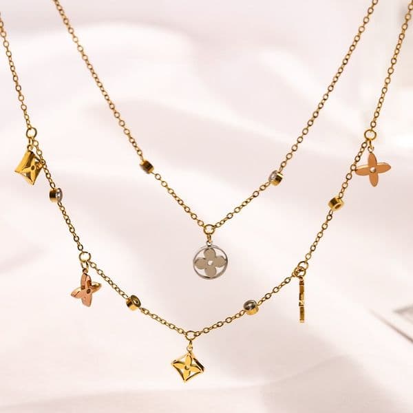 Brand Necklaces Designer Jewelry Choker Chain Letter Pendant Fashion Womens Necklace Jewelry Exquisite Accessories Couple Gift