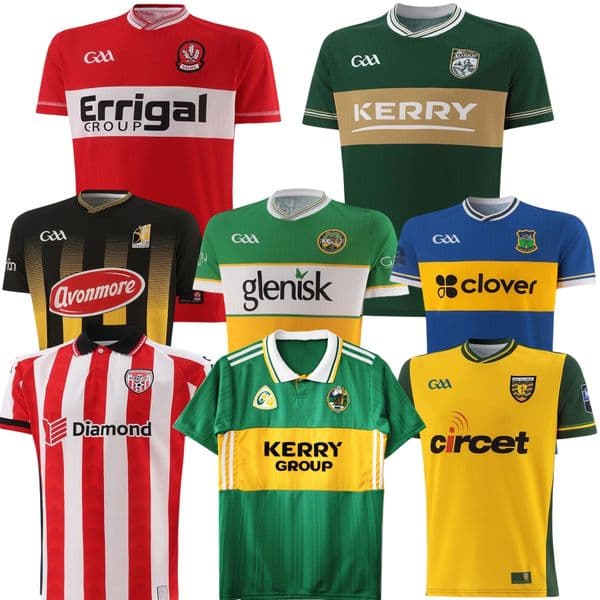 2026 Kilkenny Derry Offaly GAA Jerseys 26 27 Derry City Tipperary Kerry Kildare Donegal Down home blue away ALTERNATE size S-3XL shirt