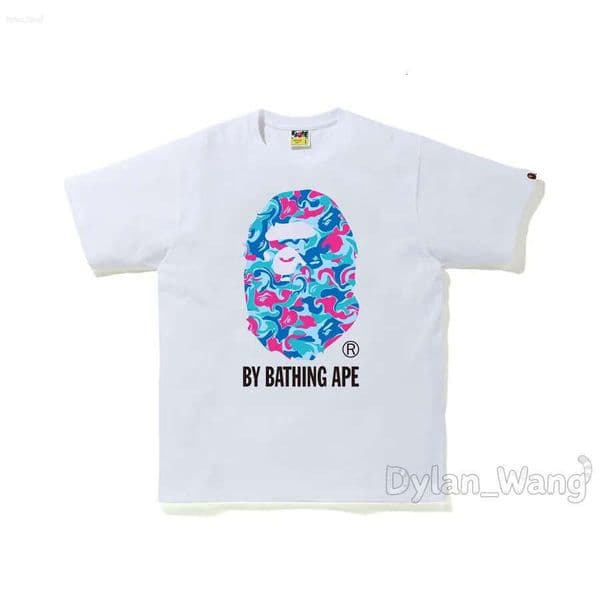 Baps t-shirt Fasion Mens T shirt designer summer short sleeve tshirts womens Graffiti Tee Print Loose High Street Shorts Luxury Shirt 1b6