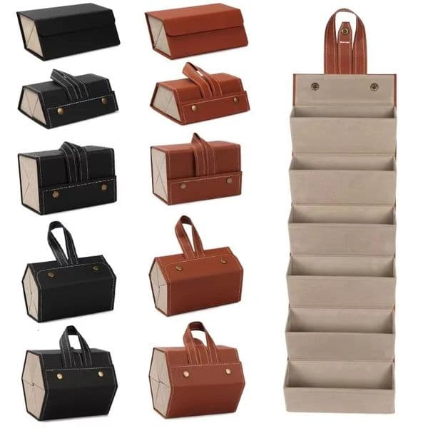 Multi-slot Portable Glasses Organizer 2/3/4/5/6 Multi-slot Eyeglasses Storage Display Travel Sunglasses Case 260522