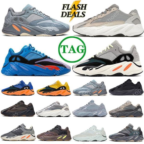 High Quality 700 700s Mens Womens Running Shoes Classic Designer Sneakers Black White Salt Utility Black Casual Sneaker for men women Outdoor Sports Trainers