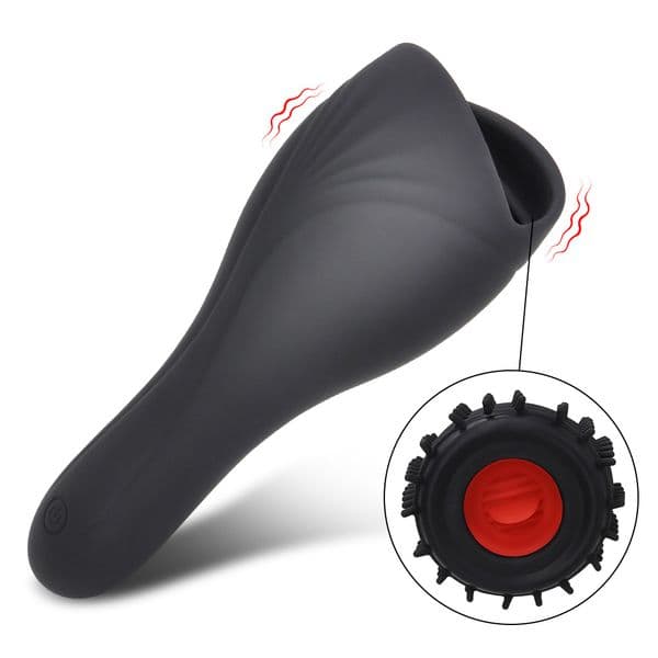 Male Sex Toy Tentacle Vibrator with 10 Powerful Vibrators and 360° Wrapping for Glans Massage Stimulation Male Adult Sex Toy and Men Games