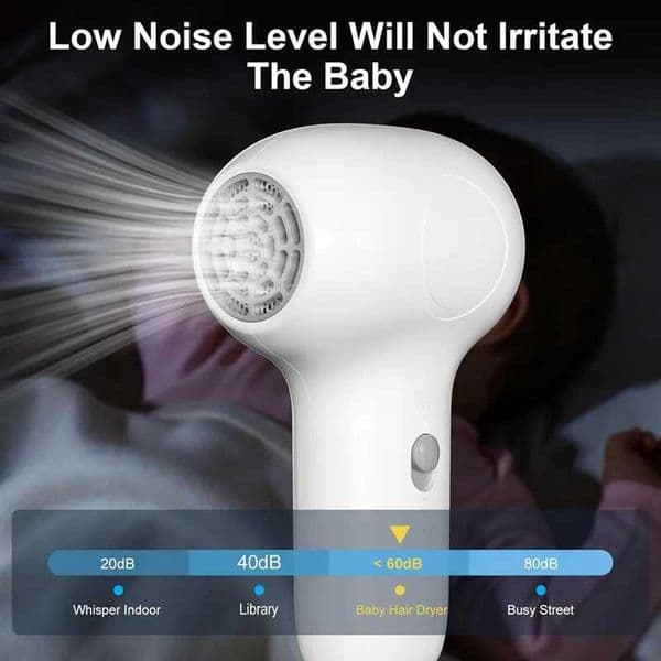 A55X-Charging Base Cordless Hair Dryer For Baby Gentle Airflow Mini Portable Travel Design Small Dryer L2605256XJS