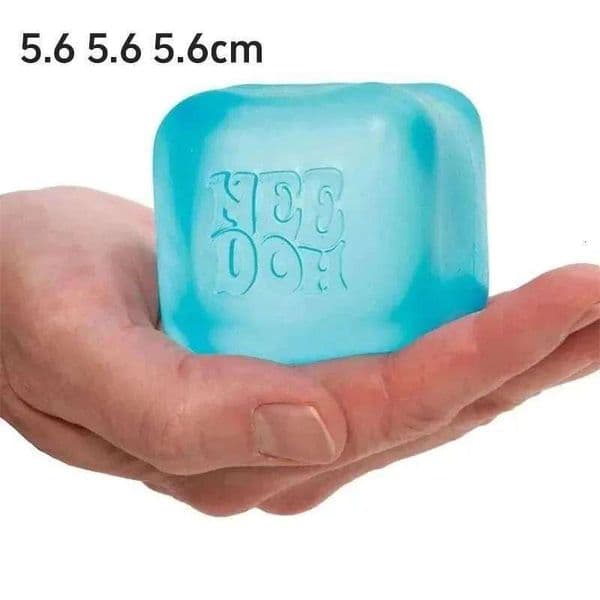 Schylling Needoh Nice Sensory Fidget Stress Relief Squishy Cube Anti-Anxiety Squeeze Object For Focus ADHD Population H260317 5D3