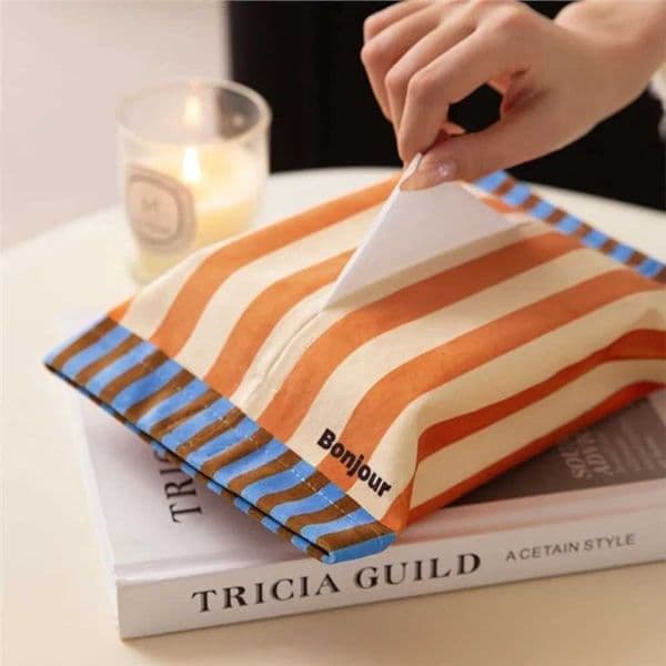 New Luxury Tissue Box Multipurpose Convenient Napkin Storage Bag Portable Toilet Paper Holder Household R260525