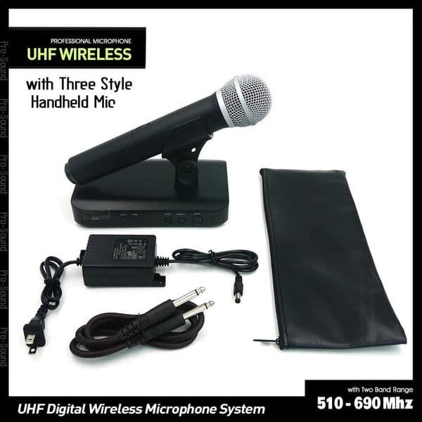 BLX4 UHF Digital Wireless Microphone System BLX24 with Handheld Super-Cardioid Transmitter For Live Stage Karaoke Performane T260525