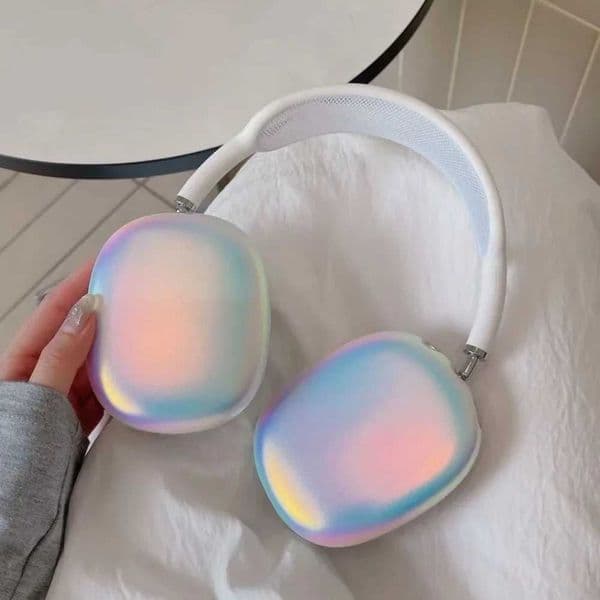 Luxury Laser IMD Earphone Case For Airpods Max Cases Cool Headset Cover For AirPods Max Sleeve Shell Headphone Capa Funda T260525