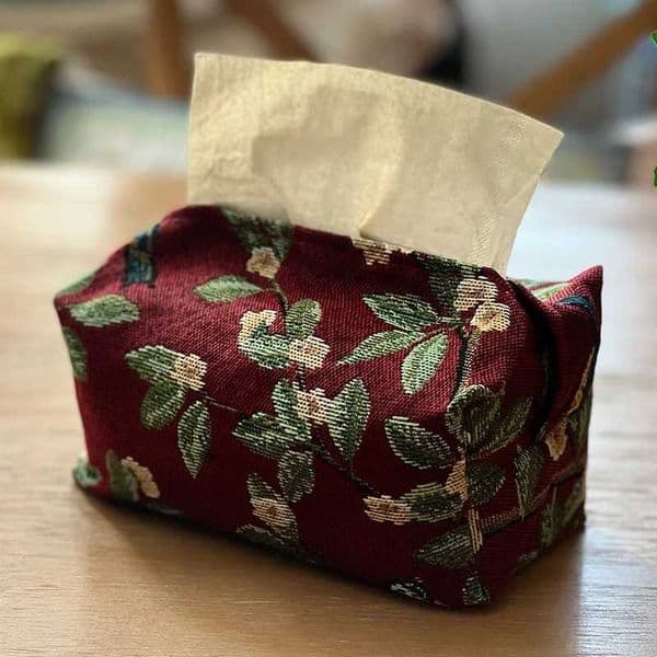 Nordic Cotton Linen Cloth Art Tissue Box Holder Car Tissue Holder Desk Table Napkin Holder Home Decor Handkerchief Box GiftJ260525