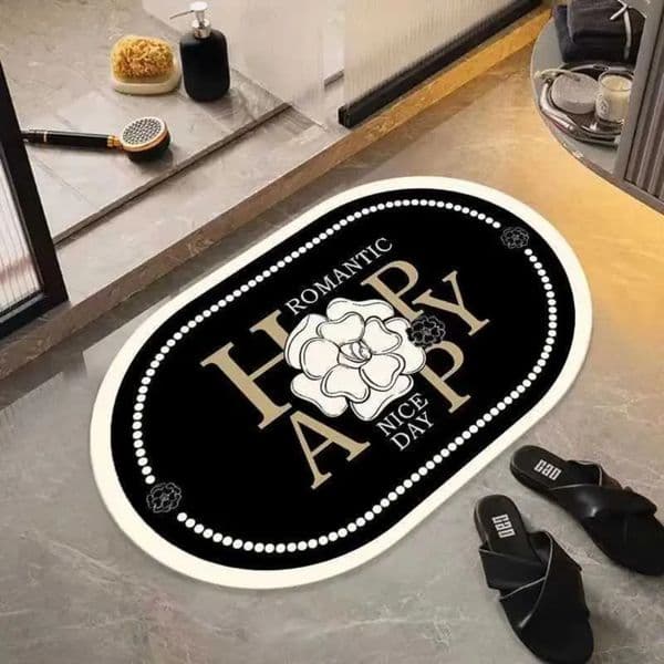 2026 Luxury cologne Thickened Dirt-Resistant Diatom perfume Mud Absorbent Shower Bathroom Non-Slip Floor Door Mat Free Shipping 6 13