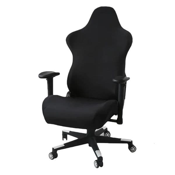 2026 Ergonomic Office Computer Game Chair Slipcovers Stretchy Polyester Black perfume cologne Covers For Reclining Racing Gaming Free Shipping 6