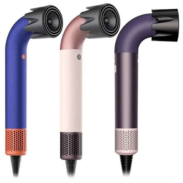 New High Speed Negative Ion Hair Dryer with Bend Tube Nozzle Quick Drying for Household Travel hairdryer home appliance 5 in 1 L260525