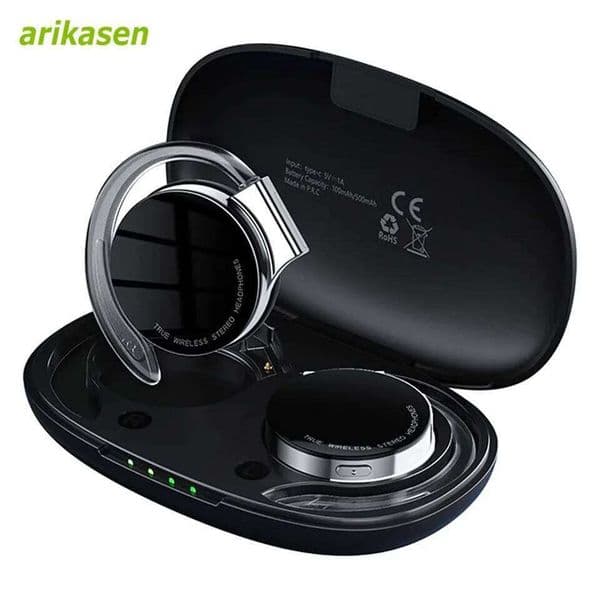 Open Ear Headphones TWS Wireless BT Earphones Noise Cancelling Microphones Headsets with Lights for Night Runnning Sport 26L0525