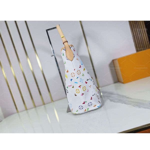 Shoulder Bags Designer Shoulder Takashi Murakami Handbag Canvas Women Colorful Bags Fashion Composite Lady Beach Clutch Tote Woman Bag Purse Wallets 32Cm