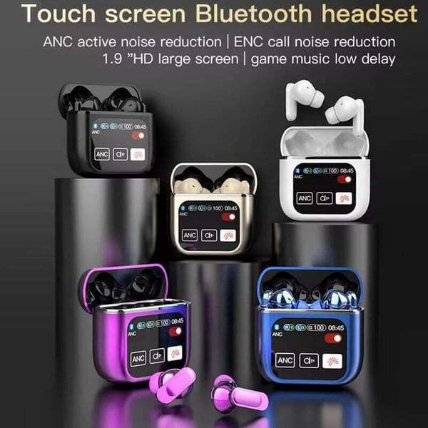 SE60 Wireless Earphones BT 5.4 LED Display Gaming Headset Sport Headphones HIFI Sound Low Latency Earbuds 26L0525
