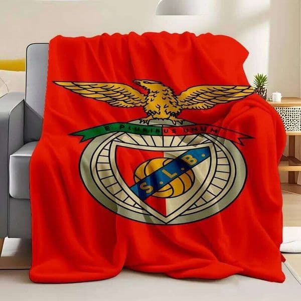 Soccer Sports Logo Kids Adults Portable Nap Soft Warm Flannel Throw for Sofa Bed Gift Blanket Home Decor W260525