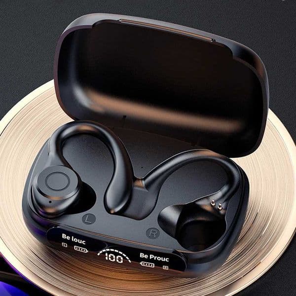 Bluetooth 53 Headphones Ear Hook Earphones Wireless Earphones Waterproof Headset Noise Reduction HiFi Sports Running Earbuds T260525