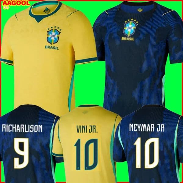 Brazil Soccer Jersey 2026 world cup brasil Football Shirt kit 26 27 RICHARLISON VINI JR NEYMAR JR MARQUINHOS RAPHINHA Men kids kit uniforms casima Player Edition - TOPs