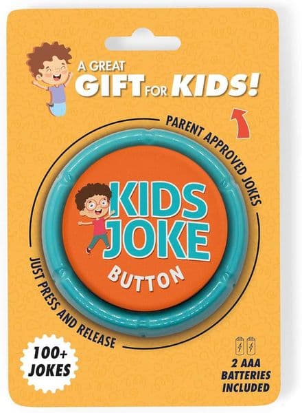 Kids Joke Talking Button Silly Funny Prank Gift For Children with Over 100 Friendly Jokes That The Whole Family Will Enjoy Hilarious Gag Present X260525