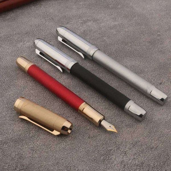 1PC JinHao 92 Star Fountain Pen Metal EF F M Nib Business Office School Supplies Writing Ink Pens 26Y0525