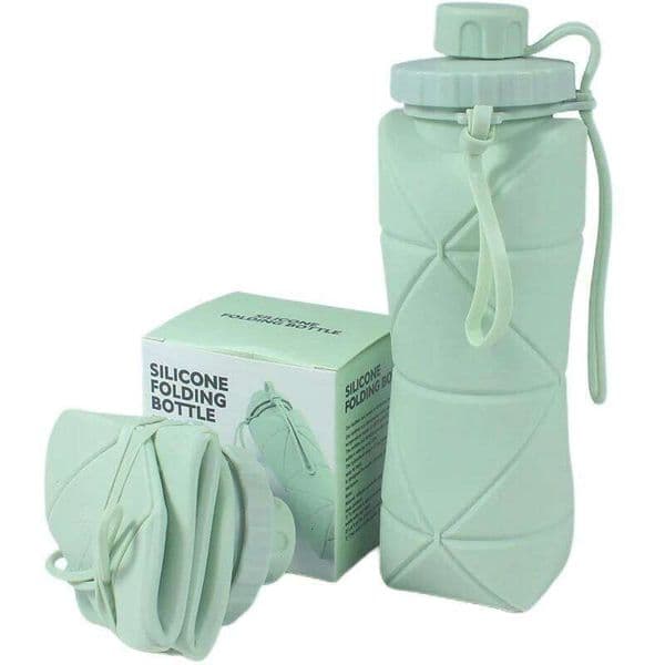 Silicone Collapsible Portable Sports Water Bottle Travel Climbing Large Capacity Waterproof S260523