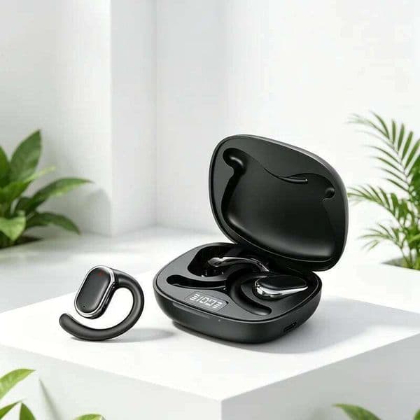 X93 Wireless Headset, Noise Reduction Hanging Earphones, Waterproof Ear Earphones Work Running Walking 26L0525