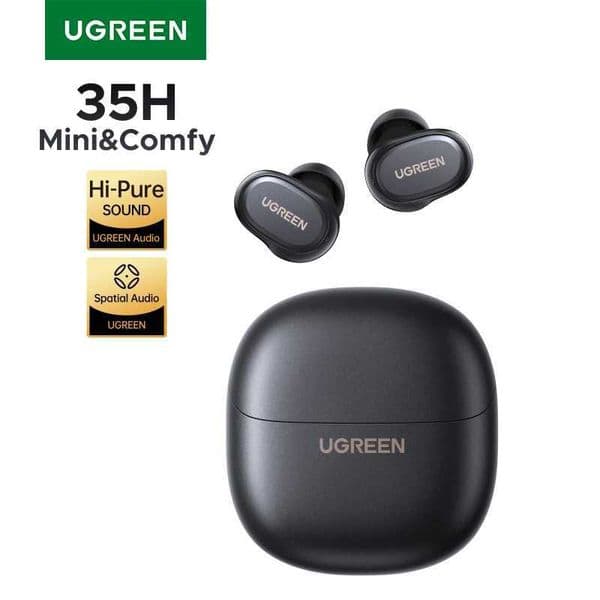 UGREEN Dots Wireless Earbuds Bluetooth 60 in Ear Buds Light Weight HeadphonesDeep Bass Sound 35H Play Earphones With APP T260525