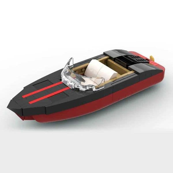 149PCS New MOC-184908 Building Block Model Mini Luxury Yacht DIY Creative Educational Childrens Toy Gift L260525
