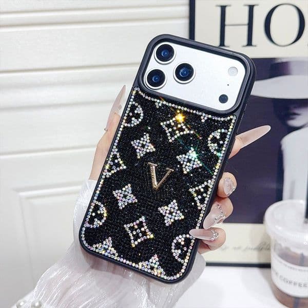 17 Pro Max Phone Case Card Pocket Designer iPhone Case Luxury Wallet Card Holder for Apple iPhone 16 Pro Max 15 Plus 18 14 13 12 Card package Dirt-resistant 123