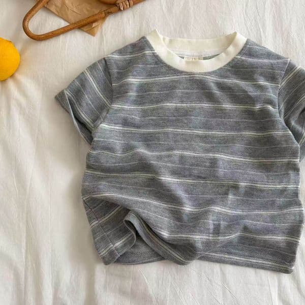 Free shipping Trendsetting Stripe Designs: Unisex Childrens Cotton Shirt Ideal For Hot Weather Designer Kids Clothing