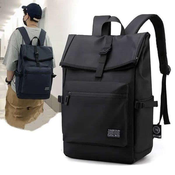 Lightweight Men's Laptop Backpack Durable Business Commute Travel Bag Perfect for College Students Daily School & Work