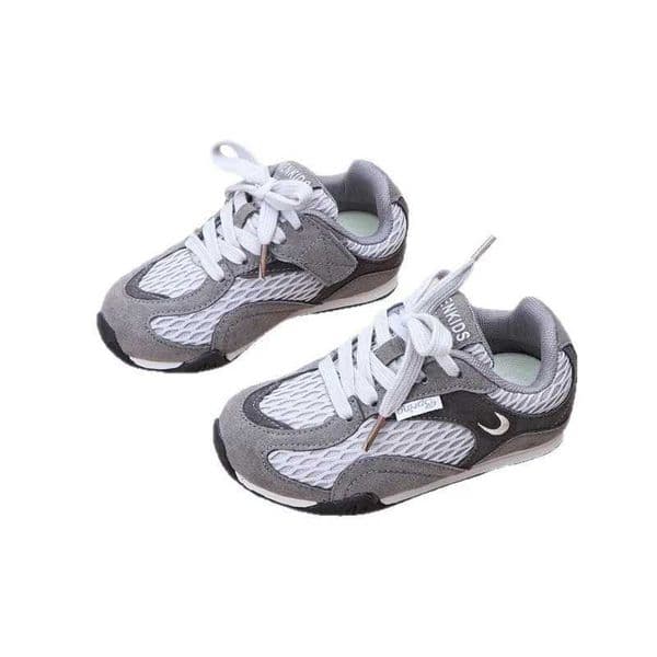 Childrens Sneaker 2025 Autumn Kids Boys Girls Mesh Low-top Non-slip Running Shoes Toddler All-match Breathable Walking ShoesJ260525