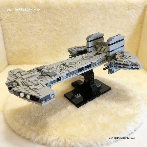 NEW Stargate Thors Bilskirnir Midi-Sc MOC Spaceship Military Building Blocks DIY War Battle Assemble Bricks Kids Toy GiftJ260525