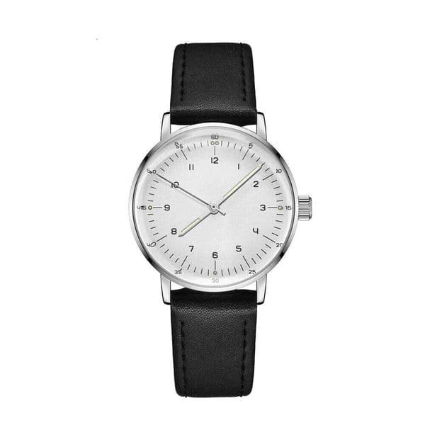 Minimalist Mechanical Wristwatch Watch Unisex Automatic Movement Vintage Hat Glass Timepieces Branded Design 26Y0525