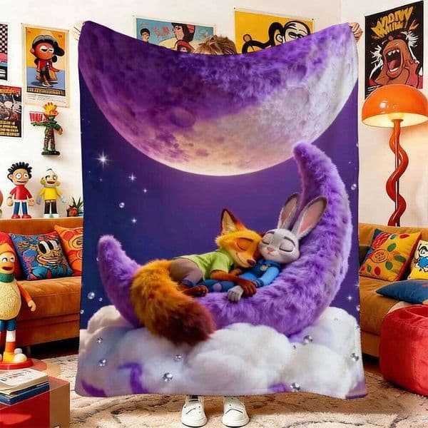 Throw Blanket for Sofa Blankets J-Judys and N-Nicks Bedspread on the Bed Anime Home Decoration Bedspreads Picnic & Throws Double W260525