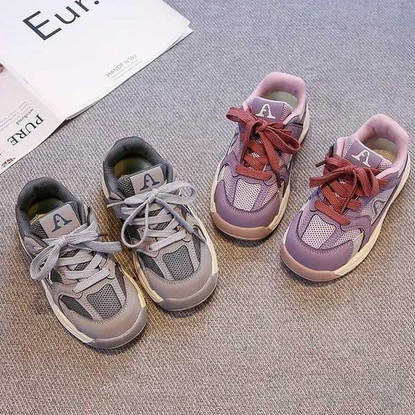 Children Running Shoes Mesh Breathable Soft Bott Kids Sneakers Casual 2025 New Students Sports Shoes Non-slip CfortableJ260525