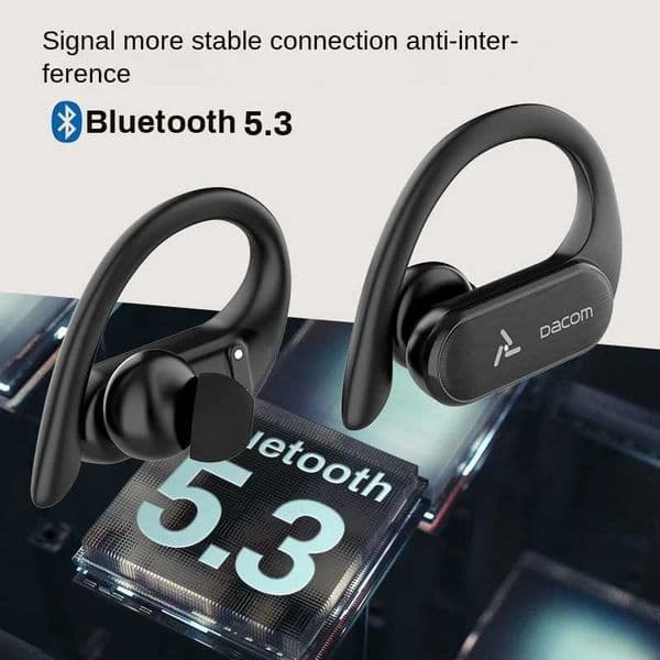 DACOM Wireless Headphones Deep Bass Bluetooth Earbuds TWS 360 ACS Stereo True Wireless Earphones for Sports Waterproof Headsets T260525