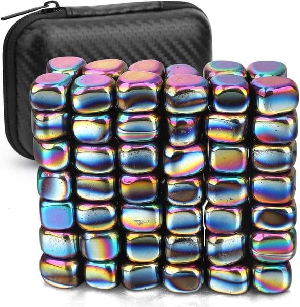 500g Rock Fidget Toys Adults Magnetic Game Smooth Stones Replacement with Fiber Case Ferrite Putty Desk Toy Magnet for Wh X260525