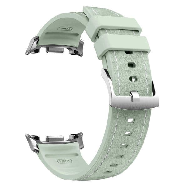 Silicone skin-covered watch strap replacement wristband H260525