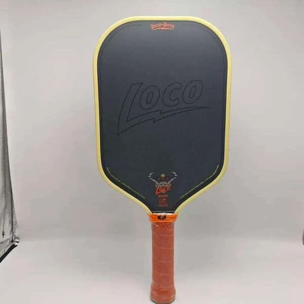 Tennis Badminton Racket Bread And Butter Loco Paddle 16Mm Dual-Density tennis ball Foam Core Elongated CFC T700 Carbon Fiber Pickleball Paddles Padel Bag
