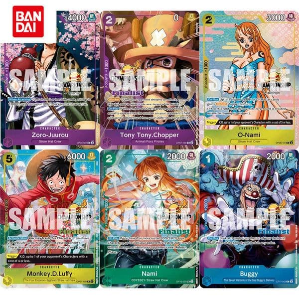 ONE PIECE Collection Cards Zoro-Juurou Tony TonyChopper O-Nami MonkeyDLuffy EN High Quality Self Made Game Anime Cards Gift L260525B630