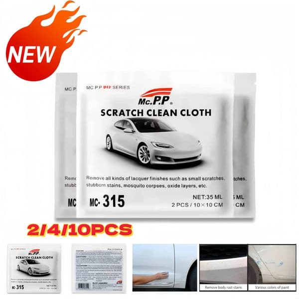 Upgraded Nano Magic Remover Multipurpose Car Paint Scratch Repair Cloth Shine Restore