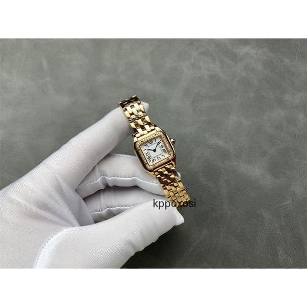 Top quality panthere watch super clone watches mens watch womens watch swiss quartz movement sapphire crystal glass 316L steel 22mm 27mm with box B20W