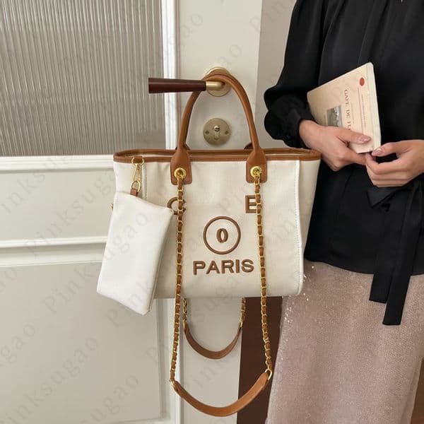 Women tote bag shoulder crossbody chain bags handbag large capacity high quality fashion luxury denim designer handbag shopping bag with wallet Changchen26051854