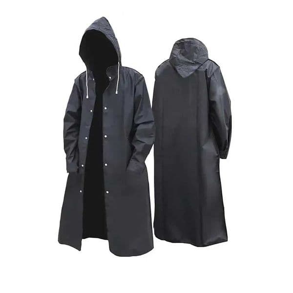 Disposable Portable EVA Unisex Raincoat for Adults Raincoat Women Waterproof Men Black Camping Waterproof Rainwear Suit C260525