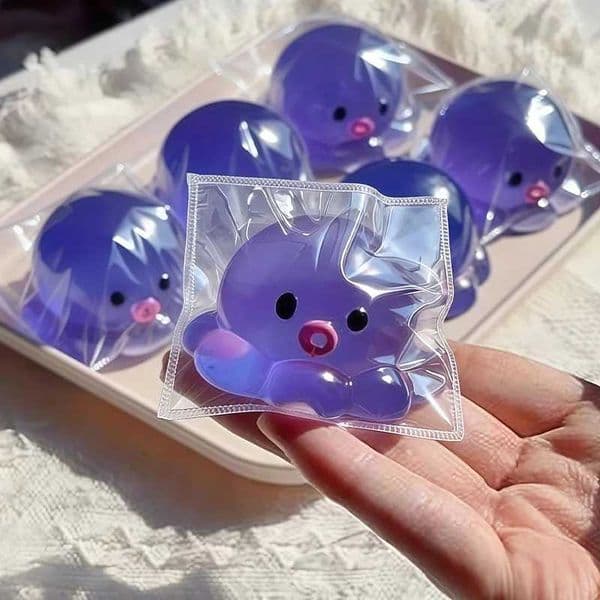 1pcs Slow Rebound Squid Tabba Bubble Squishy Toy Single Piece Desktop Stress Relief Interactive Toy Z260525