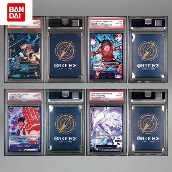 DIY Self-made Anime OPCG Card Game Portgas D Ace Monkey D Luffy English Version 10Points Rare Rating Card Collecting Card Gift L2605251KRP