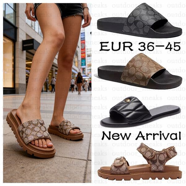 slides shoes sandals designer women luxury mens sliders slippers flip flops clogs sandalias mules sandles summer beach slide men sandal womens flats heels