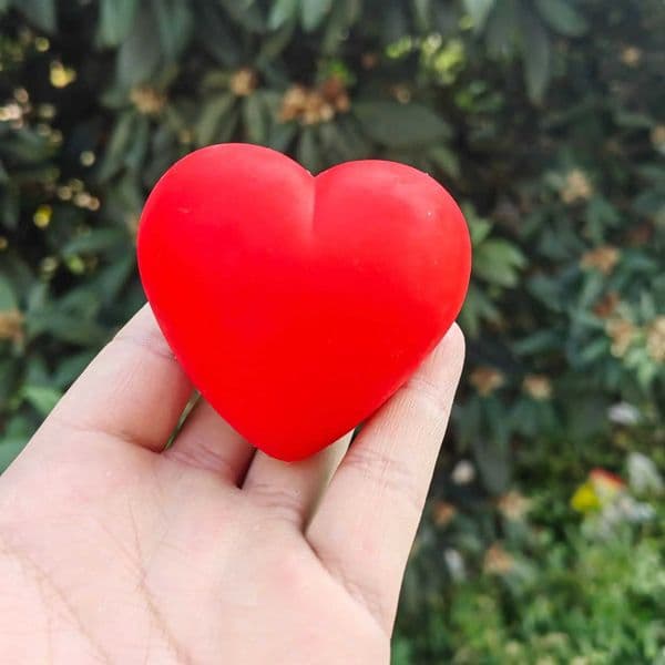 New stress relief toys Red love heart pinch music adult vent ball heart-shaped squeeze toy office decompression toys Z260525