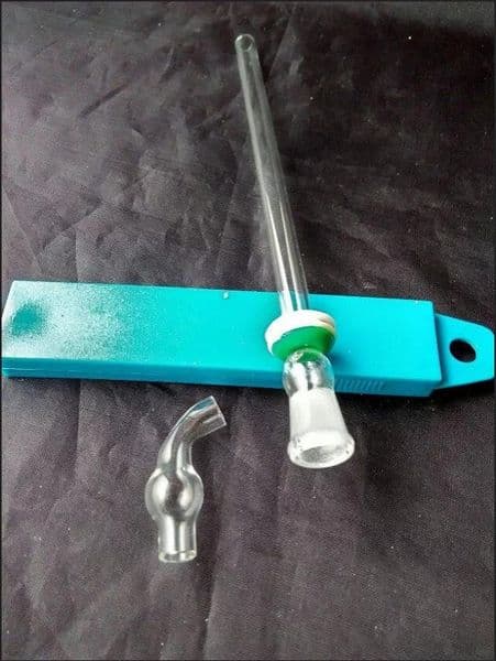 Hookahs Long ferrule glass bongs accessories Glass Smoking Pipes colorful mini multi-colors Hand