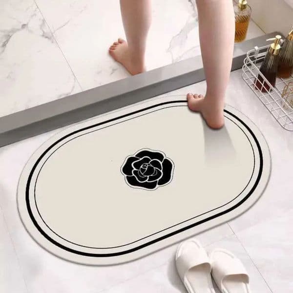 2026 Luxury Dirty-Resistant Water-Absorbing Non-Slip Floor Toilet cologne Door Soft Diatom perfume Mud Household Bathroom Foot Mat Free Shipping 6 17